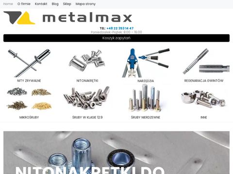 Metalmax.pl śruby nierdzewne