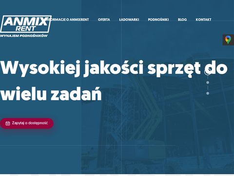 Anmix.pl podnośniki koszowe