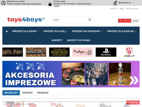 Toys4boys.pl - prezenty dla niej