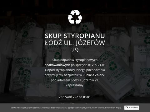 Skupstyropianu.pl odbiór i utylizacja