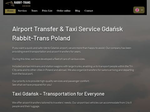 Rabbittranspoland.com - Gdańsk airport