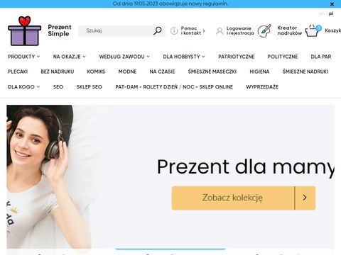 Prezentsimple.pl sklep z upominkami