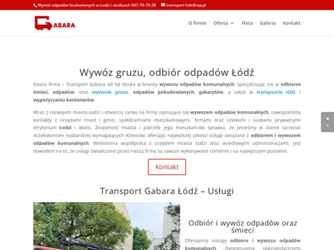 Transport-gabara.pl kręgi betonowe Łódź