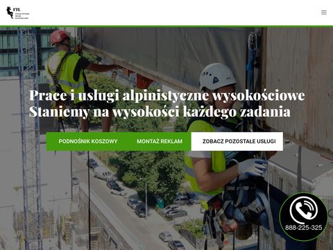 Uslugialpinistyczne.pl - prace wysokościowe