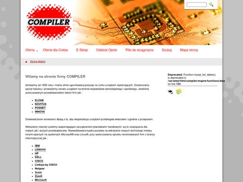 COMPILER- oprogramowanie
