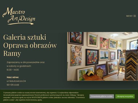 Galeria obrazów, obrazy olejne, portrety - Maestro Art Design Łódź