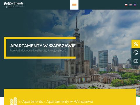 E-apartments.waw.pl noclegi w centrum Warszawy