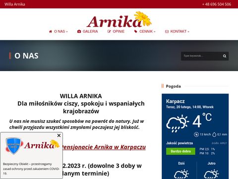 Arnika.karpacz.pl Noclegi Karpacz