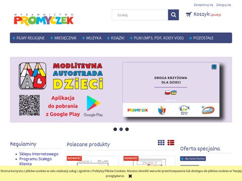 Sklep.promyczek.pl film religijny dla dzieci