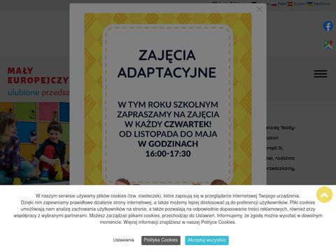 Malyeuropejczyk.com.pl przedszkole językowe