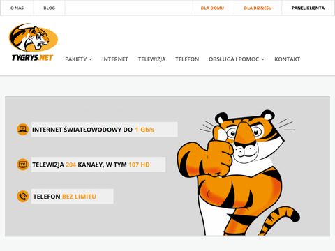 Tygrys.net najszybszy internet