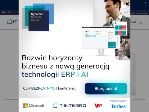 IT.integro.pl lider wdrożeń Microsoft Dynamics NAV