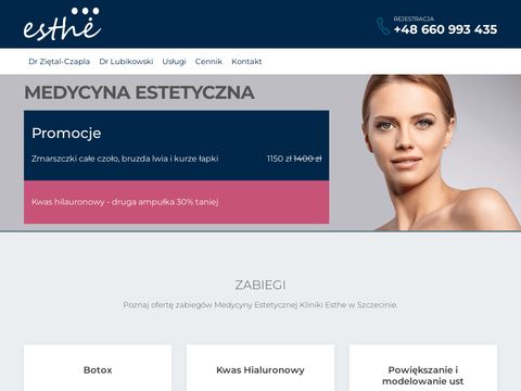 Esthe-med.pl medycyna estetyczna w Szczecinie