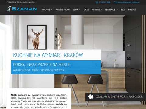 Szaman-meble.pl kuchnie na wymiar