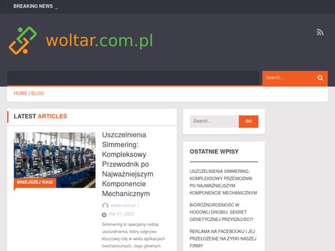 Woltar.com.pl gabloty sklepowe
