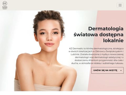 Dermatologiazdybski.pl leczenie znamion