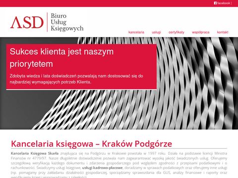 Kancelariaskarla.pl biuro rachunkowe Kraków