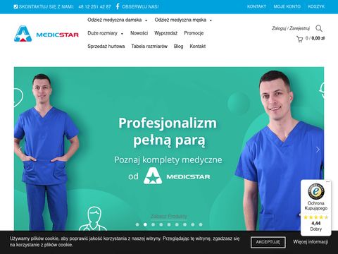 Medicstar.pl odzież lekarska