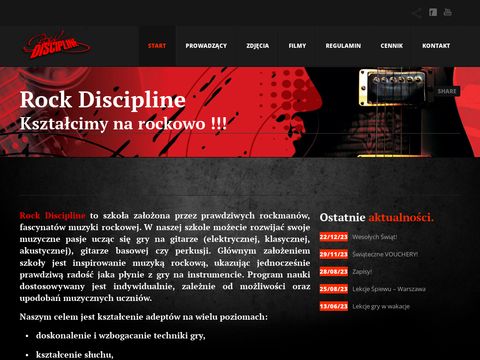 Rockdiscipline.com lekcje gry na perkusji