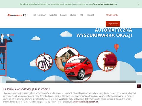 Autohunter24.pl najnowsze aukcje internetowe