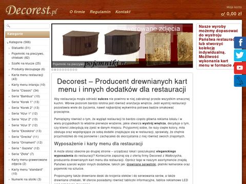 Decorest.pl omo potykacze drewniane