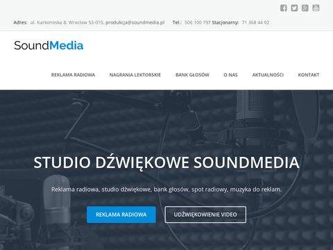 Soundmedia.pl studio dźwiękowe