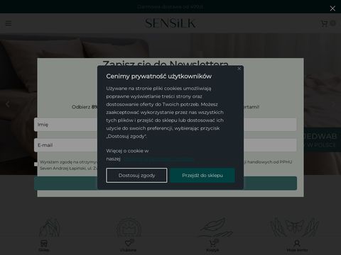 Sensilk.pl - jedwabne akcesoria