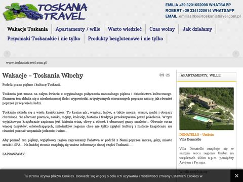 Toskaniatravel.com.pl tanie noclegi Włochy
