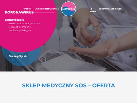 Aljameedica.pl wypożyczalnia sprzętu medycznego