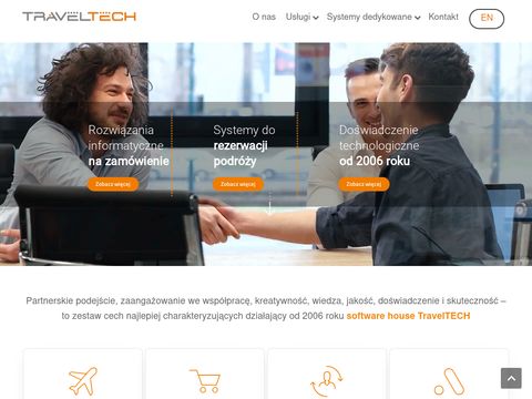 Traveltech.pl aplikacje webowe