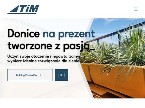 Donice-tim.pl do ogrodu na wymiar