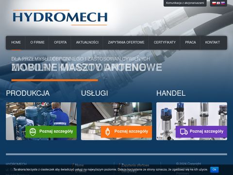 Hydromech s.a. - hydraulika siłowa