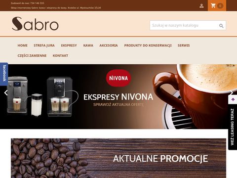 Sabro.com.pl - ekspresy do kawy Jura