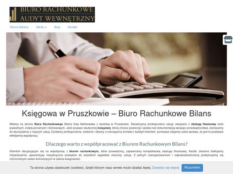 Ksiegowoscpruszkow.pl Bilans Ewa Mańkowska