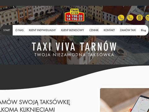 Taxi-viva.pl - twoje niezawodne taxi Tarnów