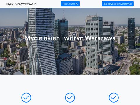 Mycieokien.warszawa.pl biurowych i mieszkaniowych