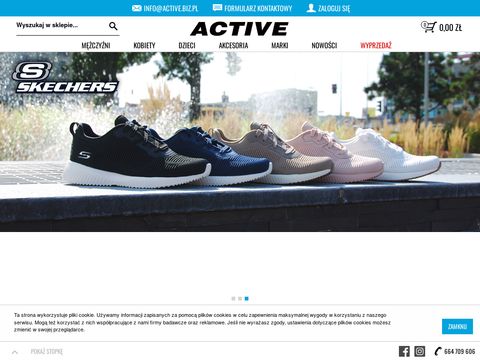 Active.sklep.pl z odzieżą sportową