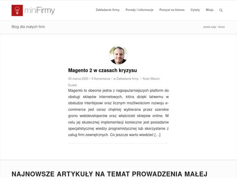 Minifirmy.pl - Porady dla przedsiębiorców