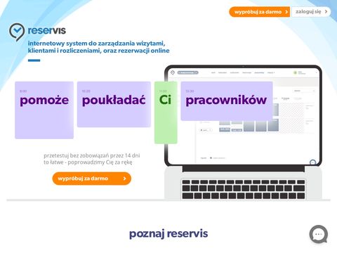 Oferta.reservis.pl program do umawiania wizyt