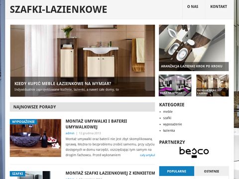 Szafki-lazienkowe.com.pl zakup i montaż