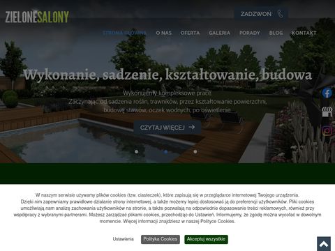 Zielonesalony.pl projektowanie ogrodów