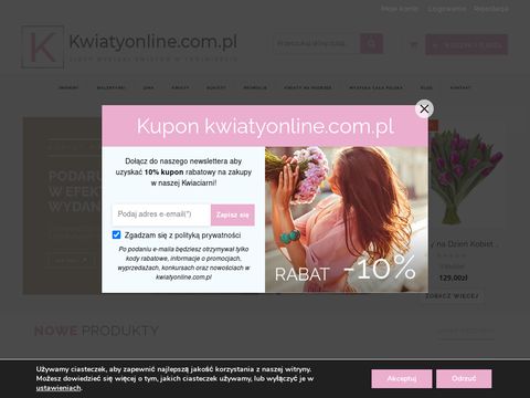 Kwiatyonline.com.pl Gdynia - kwiaciarnia