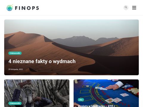 Finops.pl - portal rozrywkowy