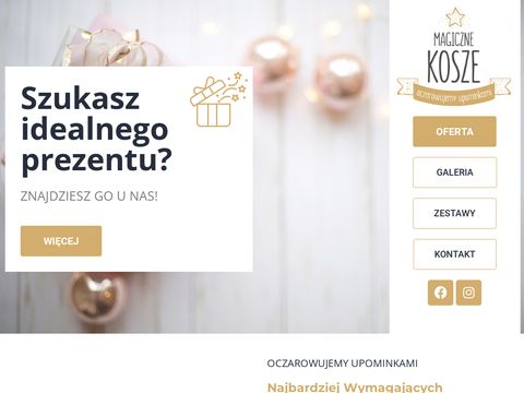 Paczki świąteczne - magiczne-kosze.pl