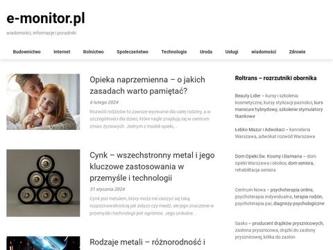 E-monitor.pl - informacje porady