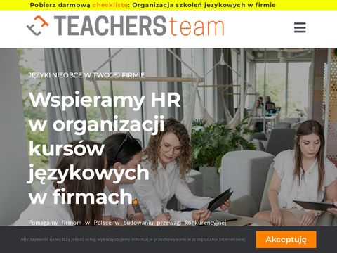 TEACHERSteam.pl - szkoła językowa dla firm
