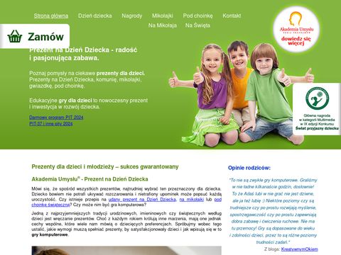 Akademiaumyslu.com.pl programy i gry dla dzieci