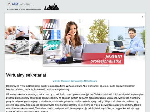 Abix Consultant wirtualne biuro Warszawa