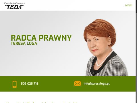 Teresaloga.pl kancelaria prawna Warszawa