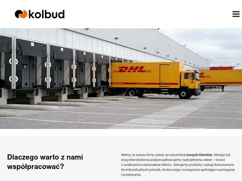 Kolbud.pl bramy przemysłowe, mosty przeładunkowe